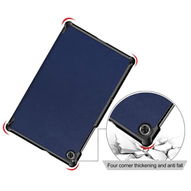 SKALO Lenovo Tab M10 FHD Plus 10.3"" Trifold Suojakotelo - Sininen