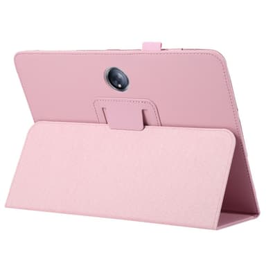 SKALO OnePlus Pad Duofold Litchi Suojakotelo - Pinkki