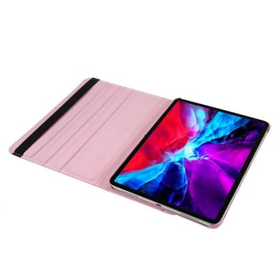 SKALO iPad Pro 11"" 360 Litchi Suojakotelo - Pinkki