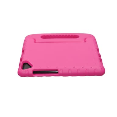 SKALO Samsung Tab A7 Lite Kuori kahvalla/telineellä - Pinkki