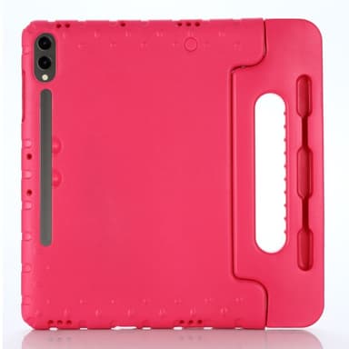 SKALO Samsung Tab S9+/S9+ FE Kuori kahvalla/telineellä - Pinkki