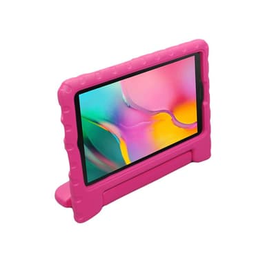 SKALO Samsung Tab A7 Lite Kuori kahvalla/telineellä - Pinkki