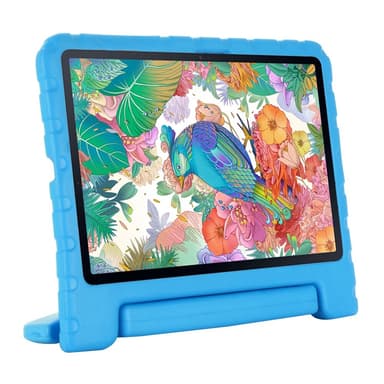 SKALO Samsung Tab S7/S8 Kuori kahvalla/telineellä - Sininen