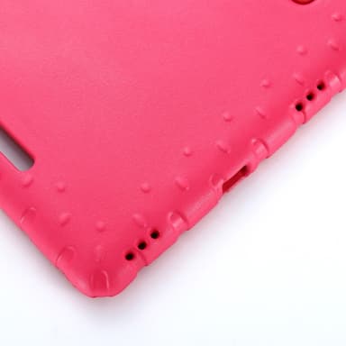 SKALO Samsung Tab S9+/S9+ FE Kuori kahvalla/telineellä - Pinkki