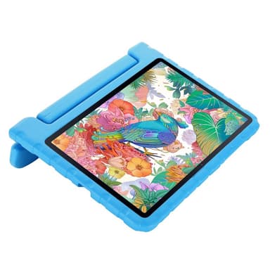 SKALO Samsung Tab S7/S8 Kuori kahvalla/telineellä - Sininen