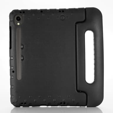 SKALO Samsung Tab S9/S9 FE Kuori kahvalla/telineellä - Musta