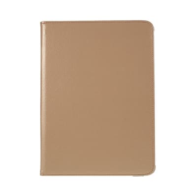 SKALO iPad Pro 12.9 (Gen 4/5/6) 360 Litchi Suojakotelo - Kulta