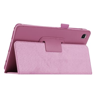 SKALO Samsung Tab A7 Lite Duofold Litchi Suojakotelo - Violetti