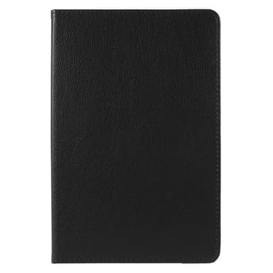 SKALO Samsung Tab A8 10.5 (2021/2022) 360 Litchi Suojakotelo - Musta