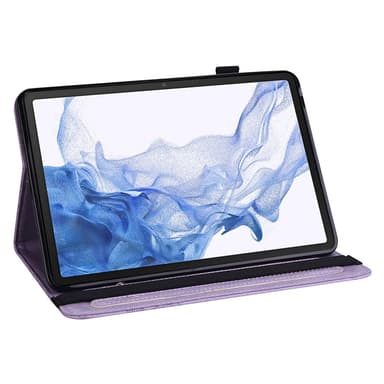 SKALO Samsung Tab S8 Mandala Suojakotelo - Violetti