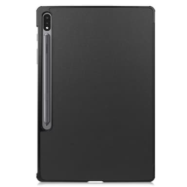 SKALO Samsung Tab S7 FE Trifold Suojakotelo - Musta