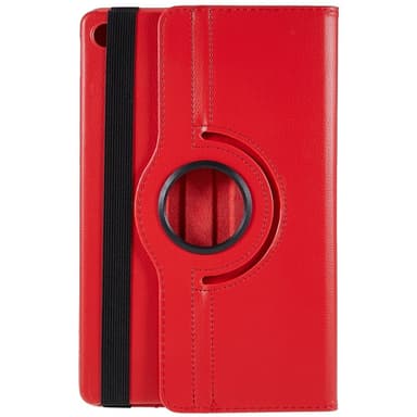 SKALO Lenovo Tab M10 Plus 10.6"" (Gen 3) 360 Litchi Suojakotelo - Punainen