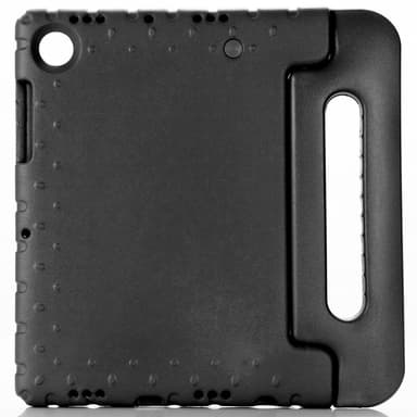 SKALO Samsung Tab A8 10.5 (2021/2022) Kuori kahvalla/telineellä - Musta