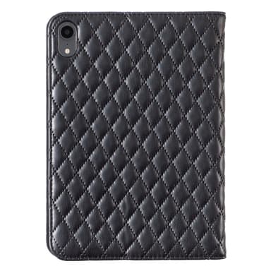 SKALO iPad Mini (2021) BINFEN COLOUR Tikattu Laukku - Musta