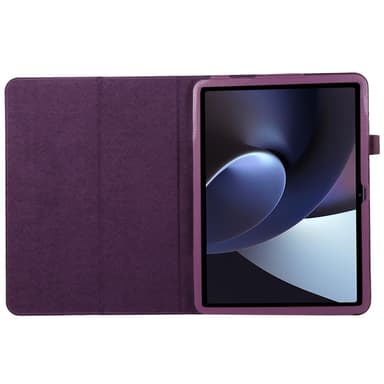 SKALO OnePlus Pad Duofold Litchi Suojakotelo - Violetti