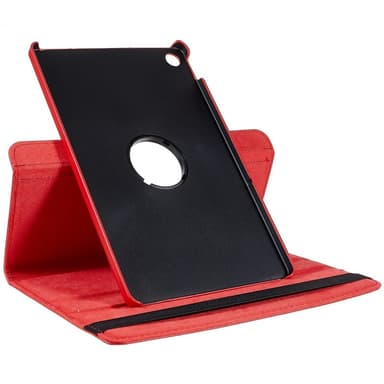 SKALO Lenovo Tab M10 Plus 10.6"" (Gen 3) 360 Litchi Suojakotelo - Punainen