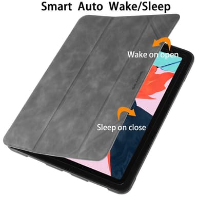 DG MING iPad Pro 11"" See Series Trifold Suojakotelo - Harmaa