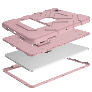 SKALO iPad Air (2020/2022) Extra Shockproof Armor Iskunkestävä kuori - Pinkki