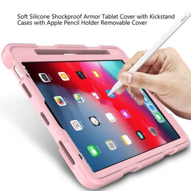 SKALO iPad Air (2020/2022) Extra Shockproof Armor Iskunkestävä kuori - Pinkki