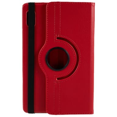 SKALO Lenovo Tab M9 360 Litchi Suojakotelo - Punainen
