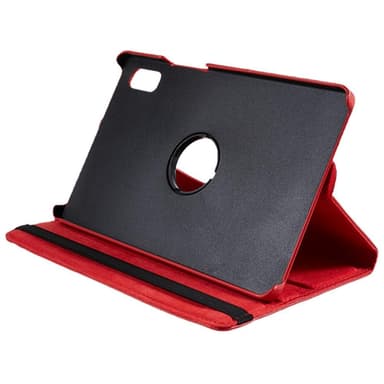 SKALO Lenovo Tab M9 360 Litchi Suojakotelo - Punainen