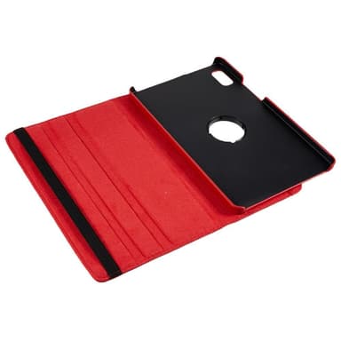 SKALO Lenovo Tab M9 360 Litchi Suojakotelo - Punainen