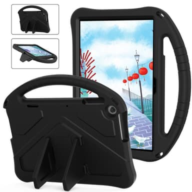 SKALO Lenovo Tab M10 (Gen 3) Lapsikuori kahvalla ja jalustalla - Musta