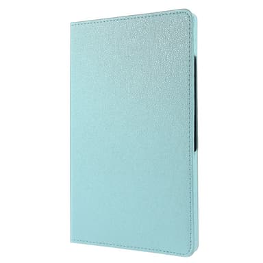 SKALO Samsung Tab A8 10.5 (2021/2022) 360 Litchi Suojakotelo - Turkoosi