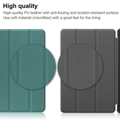 SKALO Lenovo Tab M9 Trifold Suojakotelo - Vihreä