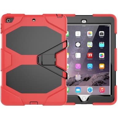 SKALO iPad Mini 4 Extra Shockproof Armor Iskunkestävä kuori - Punainen
