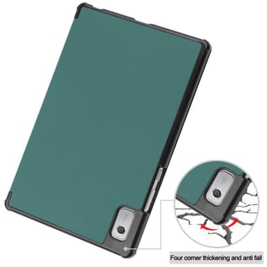 SKALO Lenovo Tab M9 Trifold Suojakotelo - Vihreä