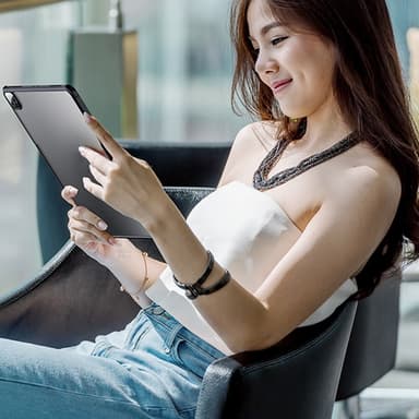XUNDD iPad Pro 12.9 (Gen 4/5/6) Hybridi Suojakuori - Läpinäkyvä