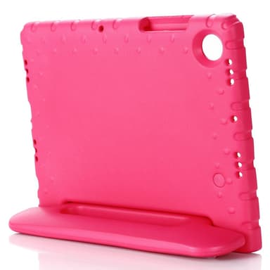 SKALO Samsung Tab A8 10.5 (2021/2022) Kuori kahvalla/telineellä - Pinkki