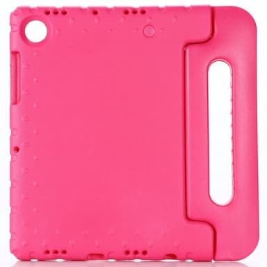 SKALO Samsung Tab A8 10.5 (2021/2022) Kuori kahvalla/telineellä - Pinkki