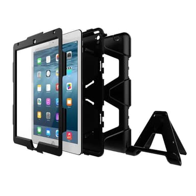 SKALO iPad Mini 4 Extra Shockproof Armor Iskunkestävä kuori - Punainen