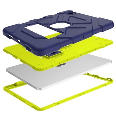 SKALO iPad Air (2020/2022) Extra Shockproof Armor Iskunkestävä kuori - Sininen