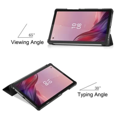 SKALO Lenovo Tab M9 Trifold Suojakotelo - Musta