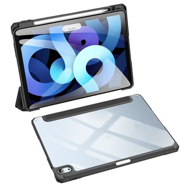 DUX DUCIS iPad Air (2020/2022) TOBY Series Trifold Suojakotelo - Musta
