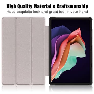 SKALO Lenovo Tab P11 Gen 2 Trifold Suojakotelo - Ruusukulta