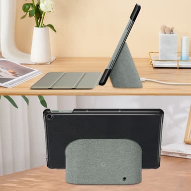 SKALO Google Pixel Tablet Trifold Suojakotelo - Musta
