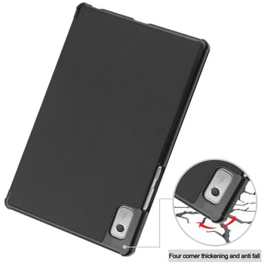 SKALO Lenovo Tab M9 Trifold Suojakotelo - Musta