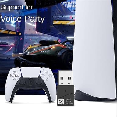 NÖRDIC USB-A Bluetooth 5.2 -sovitin, jossa Qualcomm-siru ja aptX LL aptX Adaptive