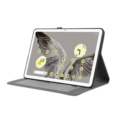 SKALO Google Pixel Tablet Kangaskotelo - Harmaa