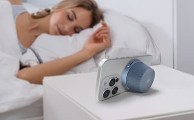 NÖRDIC Bluetooth 5.3 kaiutin magneetilla 3W IPX6 sininen