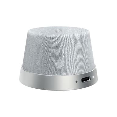 NÖRDIC Bluetooth 5.3 kaiutin magneetilla 3W IPX6 hopea