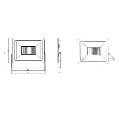 Forever Light LED-työvalo 1x100W 6000K jalustan kanssa