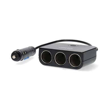 Nedis DC Yleisvirtalähde | Autoadapteri | 150 W | Tulojännite: 12 V DC | 12 V DC | Maksimi lähtöjännite per portti: 4.0 A | Musta