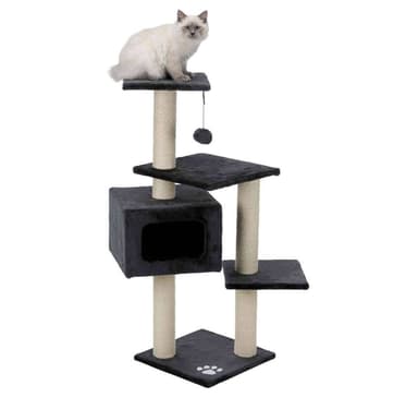 Cat Tower Palamos 109cm tummanharmaa