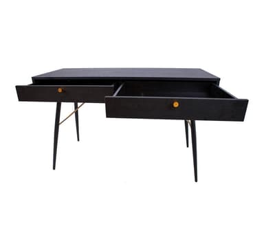 Työpöytä LUXEMBURG 120x48xH75cm, musta