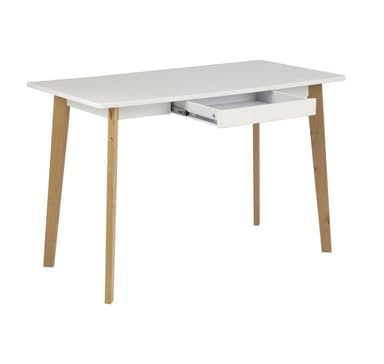 Kirjoituspöytä EMMA 117x58xH75,5cm, valkoinen